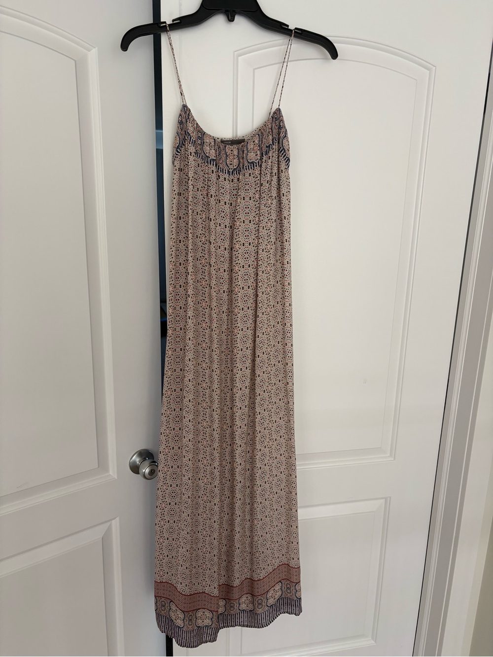 Boho silk dress